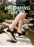 Summer New Sandals Fashion Handmade Weaving Casual Men Sandals Brand Designer Outdoor Walking Men's Shoes Summer Beach Shoes
