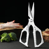 Stainless Steel Kitchen Shears for Meat Fish and Poultry Commercial Kitchen Equipment Lightweight yet Durable Construction