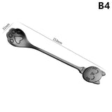 Creative Cat Claw Spoon Ice Cream Cake Dessert Teaspoon Scoops Tableware Kitchen Accessories Stainless Steel Coffee Mixing Spoon