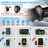 BAFANG CAN Display Electric Bike Computer DPC010 VD618 EKD01 Bluetooth Bafang CAN BUS Protocol Motors 5Pin Male Ebike Conversion