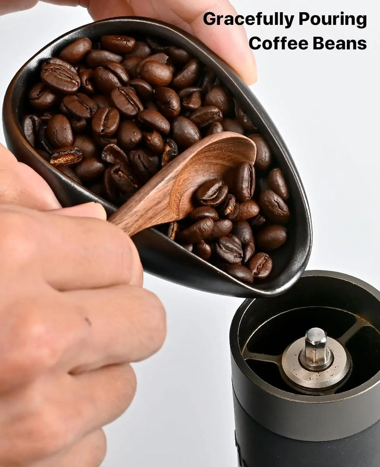 Coffee Bean Dosing Cup and RDT Spray Bottle Set, Kit For Espresso,Coffee Bar Accessories,Ceramic Single Dosing Tray For Coffee