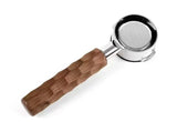 Coffee Machine Wooden Handle Threaded Handle Natural Wood Texture Coffee Machine Replacement Accessory Espresso