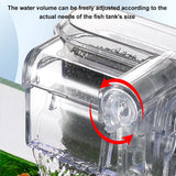 Fish Tanks Suspended Filter 2.5W 250H/L Hang Up Filter Oxygen Water Pump USB Mini Filter Aquarium Fish Tank Filter Water Purifie