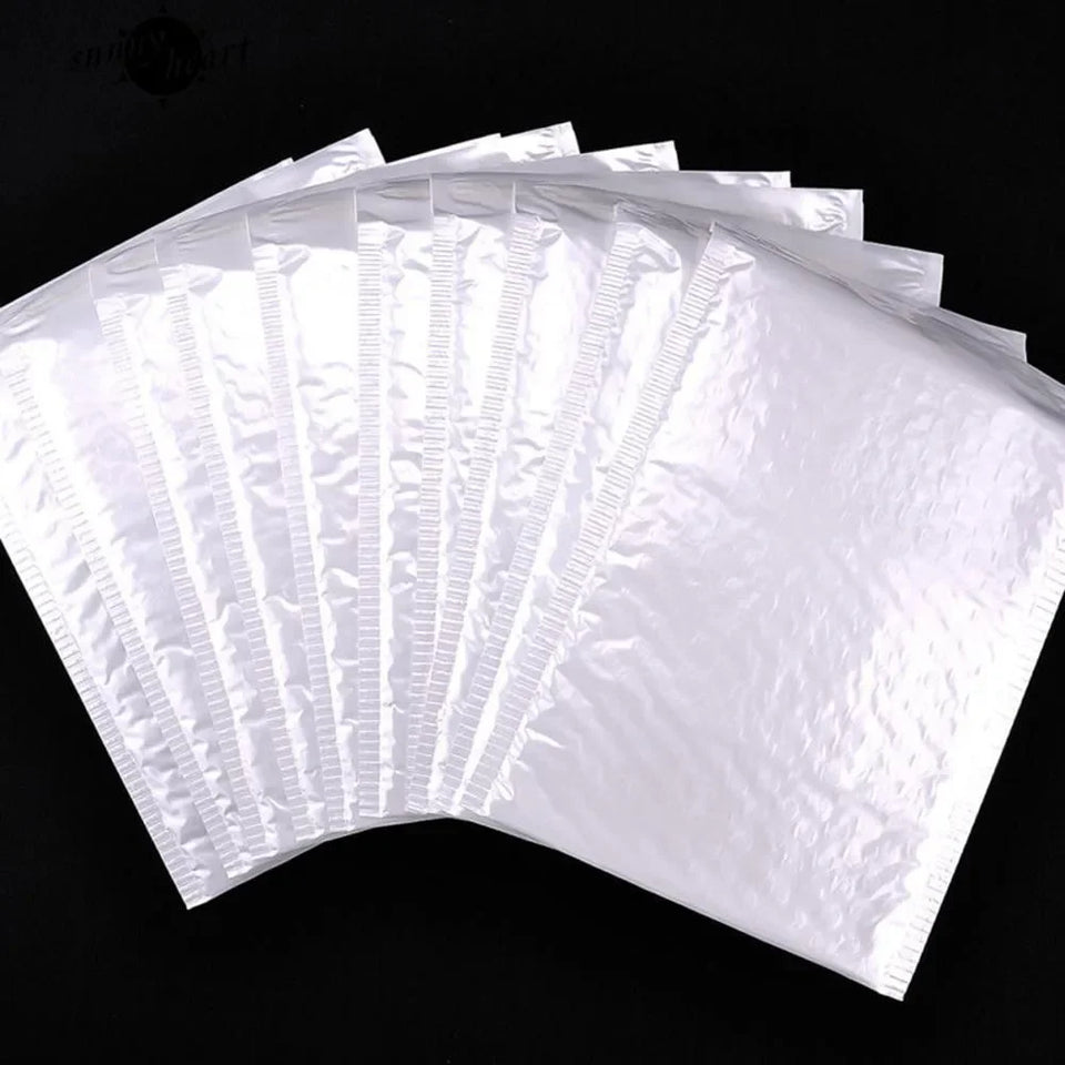 10-50Pack Kraft Bubble Mailers Self-Sealing Paper Envelopes Waterproof Cushioned Padded Foam Shipping Bags for Packaging