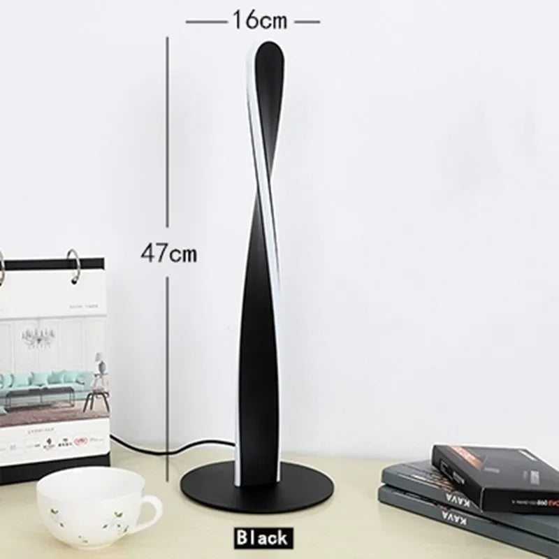 spiral Floor Lamp Modern Long Line Floor Lamp For Living Room Sofa Bedroom Study Living Room Home white standing  Floor Lamp