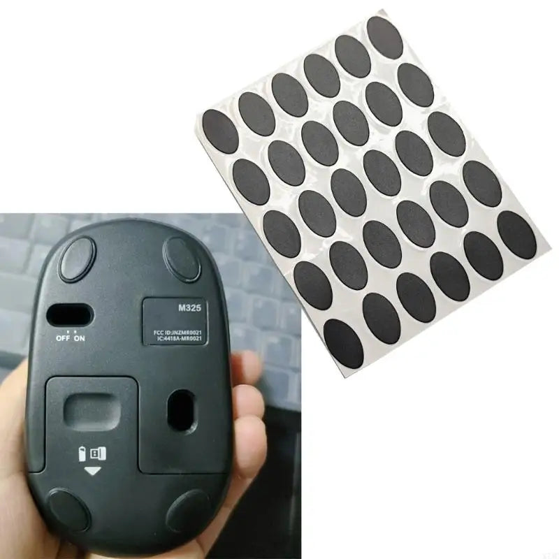 30Pcs Replacement Mouse Feet Mouse Skates for M215 M325 M310 M320 Easy Installation Mouse Glides PTFE Feet Accessories X7JC
