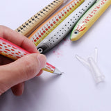 10 Pcs Ballpoint Pen Ocean Style Fish Shaped Stationery Pens Kids Prizes Students Gifts Bright Color Writing