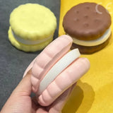 Squishy Simulated Cake Squeeze Toy Stress Relief Slow Rising Sensory Fidget for Anxiety ADHD Autism Gifts Kids Adults ASMR Fun