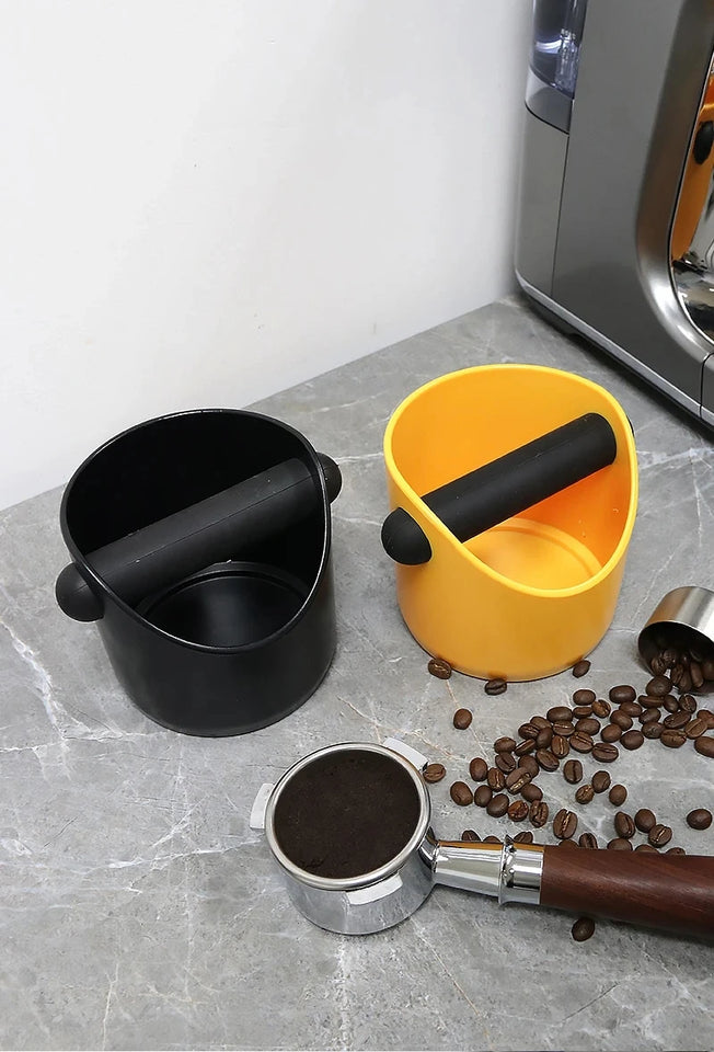 Coffee Knock Box Espresso Grounds Container Non-slip Espresso Dump Box Coffee Bar Supplies Barista Accessories Tools