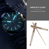 NH35 Hands Rose Gold Silver Gold Watch Hands Green Luminous For NH35/NH36/4R/7S Movement Watches Pointers