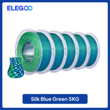 ELEGOO 5/10KG Silk Filament PLA 1.75mm 3D Printer Filament for FDM 3D Printers Elegoo PLA for Elegoo Centauri Carbon