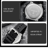 SANDA G Style Digital Watch Men Waterproof Ms Watch Sport Men Watches Boy Girl Electronic Clock Relogio Masculino Relógio Mulhe