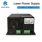 FONLAND MYJG-100W CO2 Laser Power Supply for Reci W2 T2 EFR Yongli CDWJ CO2 Laser Tube Engraving Cutting Machine With Display