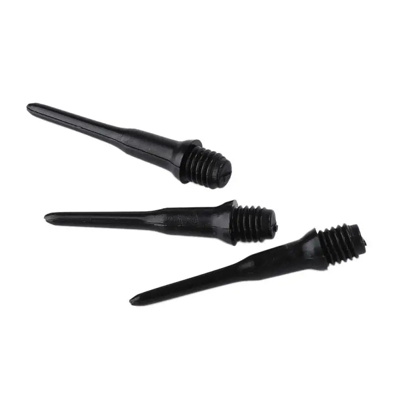 100PCS Durable Soft Tip Points Needle Replacement Set For Electronic Dart Black Wear-resistant Durable Soft Plastic Black Tips