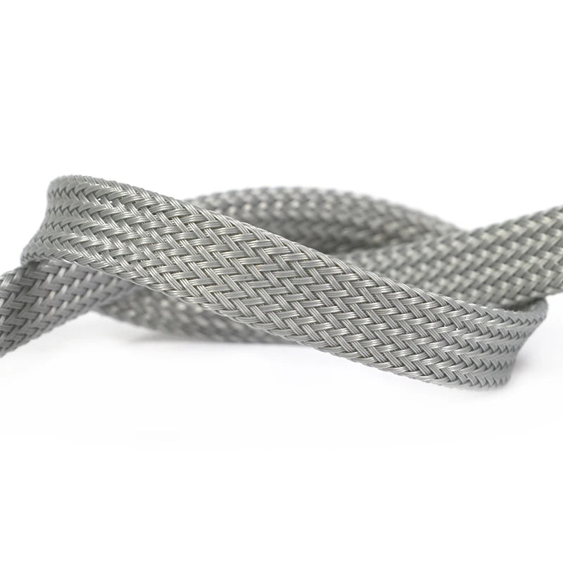 2/30M 2mm - 25mm High Density Nylon Mesh Tube Wire Insulated Sheath 12colors Cable Sleeve PET Expandable Braided Sleeving