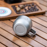 Boundless Voyage Titanium Double Wall Mug Metal Coffee Tea Cup Mini Espresso Cup Ultralight Durable Portable Drinkware Ti3086D