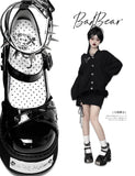 Japanese Retro Gothic Y2k Subculture Rivets Thick Heels High Heels Women's Shoes Sweet Lolita Shoes Spicy Girl