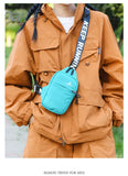 small chest bag women travel mobile phone bag outdoor Sports bag for men mini sling shoulder bag female messenger bag girl gift