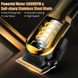 SEJOY Electric Shaver for Men,Hair Trimmer,Nose Hair Scissors,Facial Cleanser, Facial Massager Rechargeable Shaving Machine