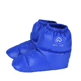 1 Pair Practical Warm Foot Covers Lightweight Shoe Covers Anti-scratch Windproof Winter Warm Down Footwear