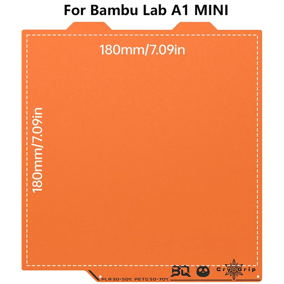 BIGTREETECH Panda Build Plate CryoGrip Pro Frostbite Cool Plate For BambuLab X2D P1 A1 X1 A1MINI Prusa XL Core One MK4 MK4S MK3