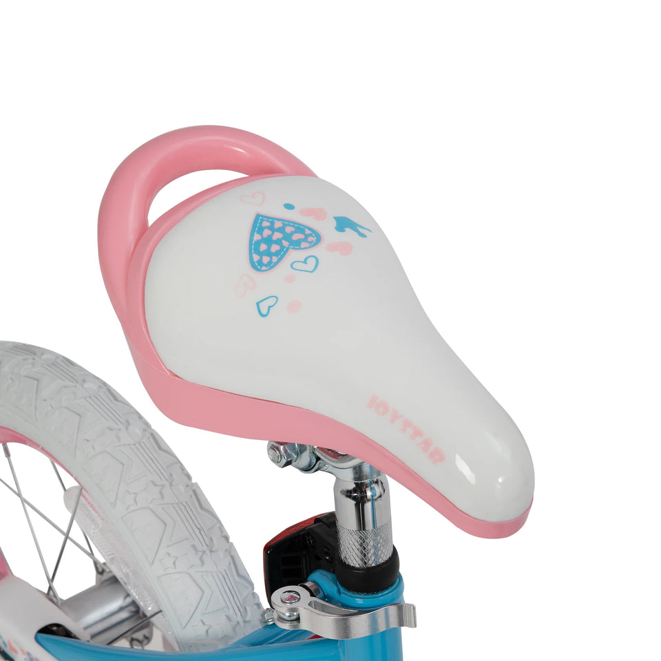 US warehouse Colorful Girls Bike with Basket & Training Wheels 12 14 16 18 Inch Kids Bike Foot Brake Child Children Bicycle