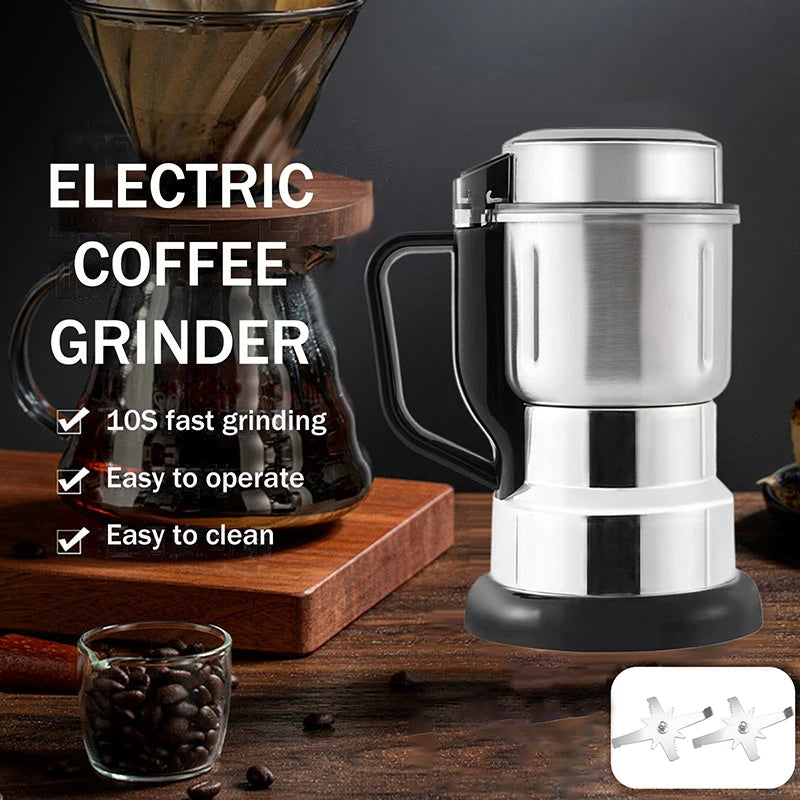 300W Electric Multifunctional Coffee Grinder Kitchen Cereal Nuts Beans Spices Grains Grinder Machine For Home Coffee Grinder