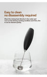 1PC Electric Egg Beater Milk Frother Wireless Handheld Coffee Cappuccino Frother Household Mini Whisk Mixer