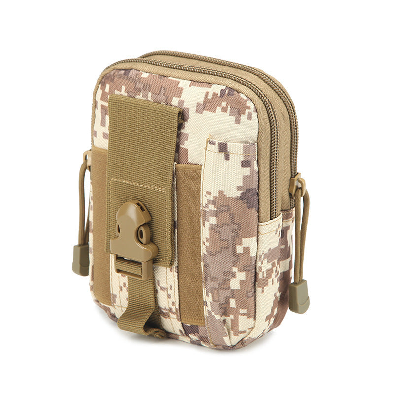 Molle Pouch Belt Waist Pack Men Small Pocket Survival Tool Bag for Running Travel Camping Hunting Airsoft