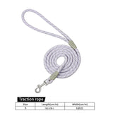 Classic Durable Dog Leashes Medium large Dog Solid Lead Rope Fashion Black Mesh Dog leash Outdoor Walking Training New Arrivals