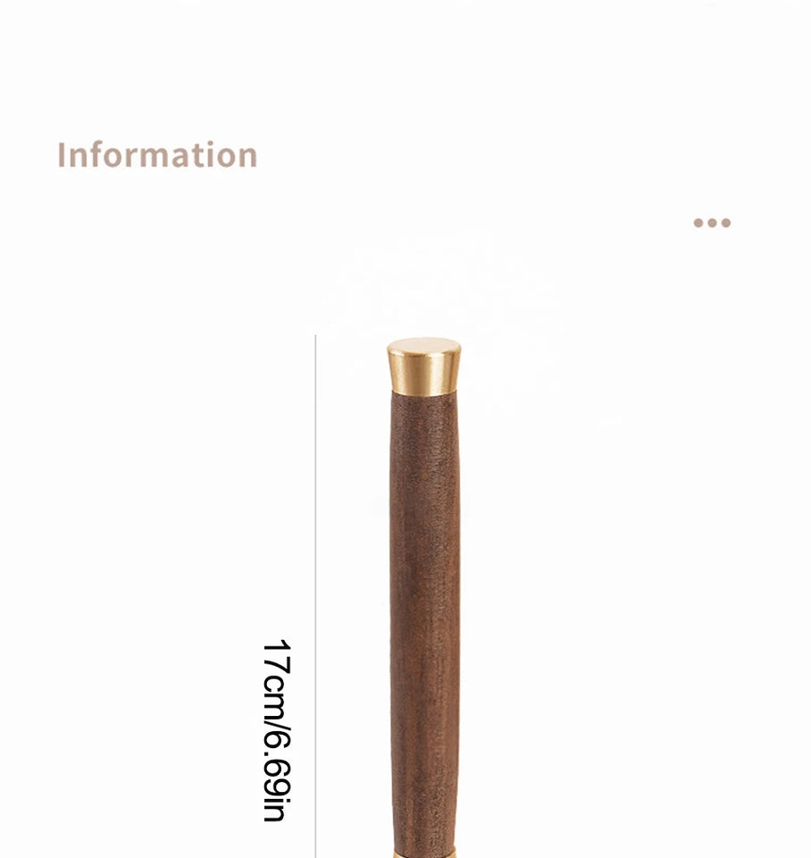 Coffee Grinder Cleaning Brush Wooden Handle Espresso Brush Dusting Coffee Powder Brush Home Kitchen Tool Coffee Accessories