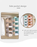 Hanging Storage Closet Clothes Organizer Wardrobe Jeans Sweater Pants T-shirt Home Bedroom Cabinet Organization Dressing Room