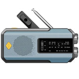 STONEGO Emergency Radio Solar Power Hand Crank Radio Global Receiver High Quality LED Torch Reading Light SOS Alarm 2000mAh