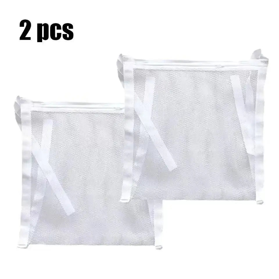 1PC Sneaker Dryer Bag, Dryer Door Shoe Net with Elastic Straps, Sneaker Laundry Bag for Shoes,40X40cm