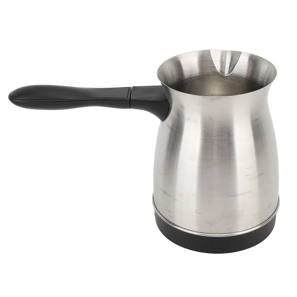 Electric Coffee Maker Electric Coffee Pot Ergonomic Handle 600ML Stainless Steel Turkish Coffee Maker Kettle for Home