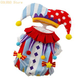 Dog Winter Apparel Clown Clothes Indoor Outdoor Use Clothes Sweatshirt Outfit Winter Apparel Walking Camping D0LD