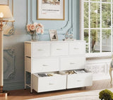 Living Room Closet Hallway White Bedroom Furniture Wide Steel Storage Organization Dresser Chest Drawers