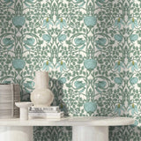 Pastel Art Nouveau Wallpaper,Peel and Stick Wallpaper For Home Decoration / Wall Art Wall Decor,Or Tradition Un-paste Wal Mural