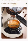 220V German Italian Semi Auto Espresso Coffee Machine Compact Home Office Mini American Brewer All in One BC