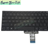 US UI Latin Backlight Keyboard For ASUS ExpertBook B1 B1500 B1500C P1450 P1450CBA BW450 PX555C B1500CEA 0KNX0-5622LA00 5123UI00