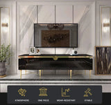 TV Table Small Sitting Room Ground Ark Of Stainless Steel Wooden Furniture Of The Lacquer That Bake