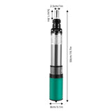 24V 320W Deep Well Pump High Lift Deep Well Pump DC Screw Submersible Pump Agricultural Irrigation Garden Home