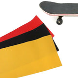 Black Skateboard Grip Tape Anti-Skid Longerboard Sandpaper Scooter Scrub Stickers Bubble Free Skating Board Griptape Sheet