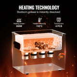 SucceBuy 2/3/6/10/15/30L Ultrasonic Cleaner with Heater Timer for Lab Tools Metal Parts Carburetor Brass Auto Parts Engine Parts