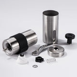 Steel Manual Coffee Grinder S/L Portable Travel Camping Coffee Bean Grinder