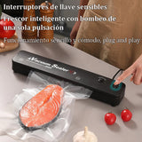 Automatic Small Food Vacuum Sealer Machine for Fresh Cooked Food Plastic Packaging Compact Sealers Food Preservation