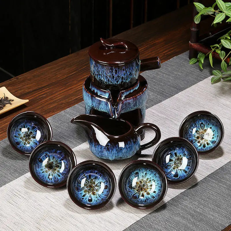 Handmade Coffee Tea Tray Kitchen Sugar Organizer Ceramic Narrow Tea Tray Cup Snack Handles Plateau Cuisine Home Accessories
