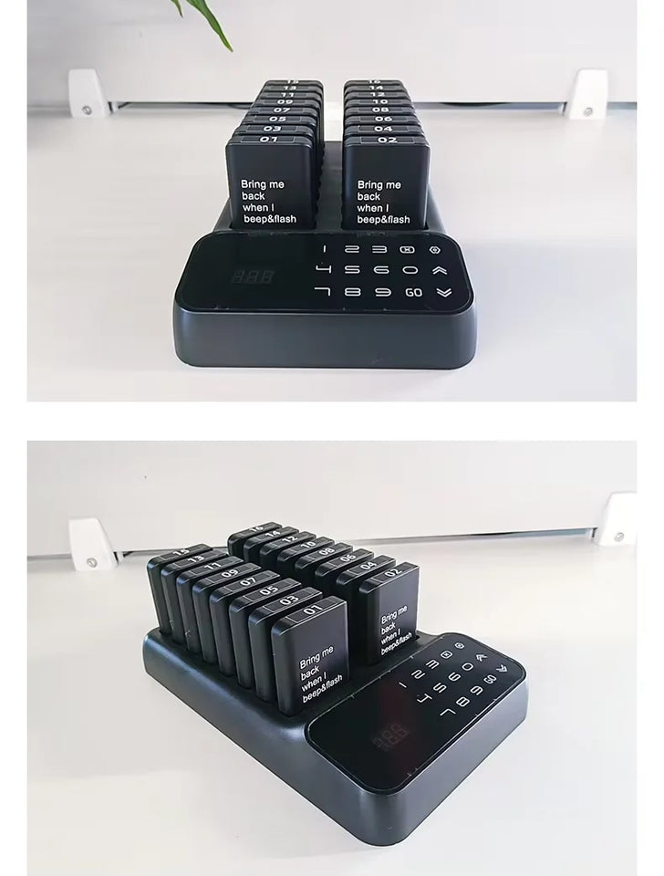JT-P61 Restaurant wireless call service Telephone system Hospital Bank queue Restaurant queue call pager system