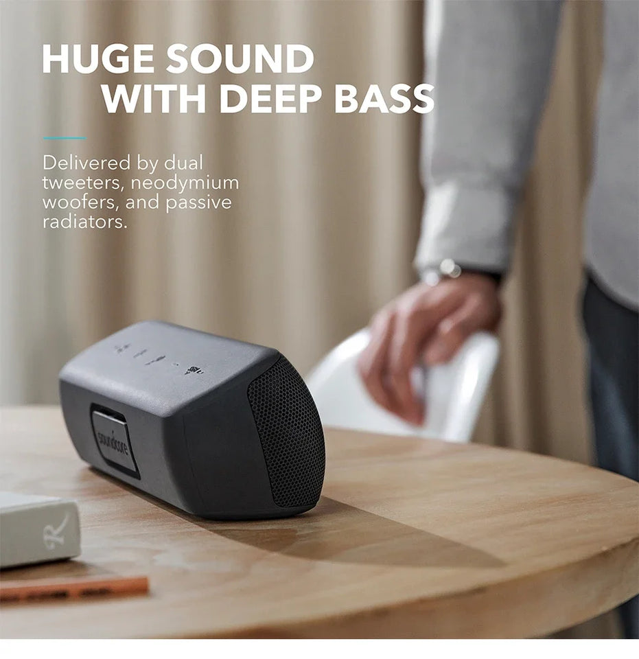 Global Version Original Soundcore Motion+ Bluetooth Speaker with Hi-Res 30W Audio Bluetooth Speakers Portable Speaker Sound Box