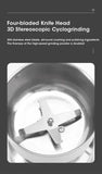 Stainless Electric Grinder 4Blades Fast Grinding Multifunction Smash Machine Household Coffee Beans Rice Mill Grinder 200W/400W